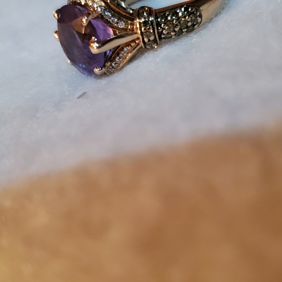 Levian amethyst ring size 7 - Picture 3 of 5